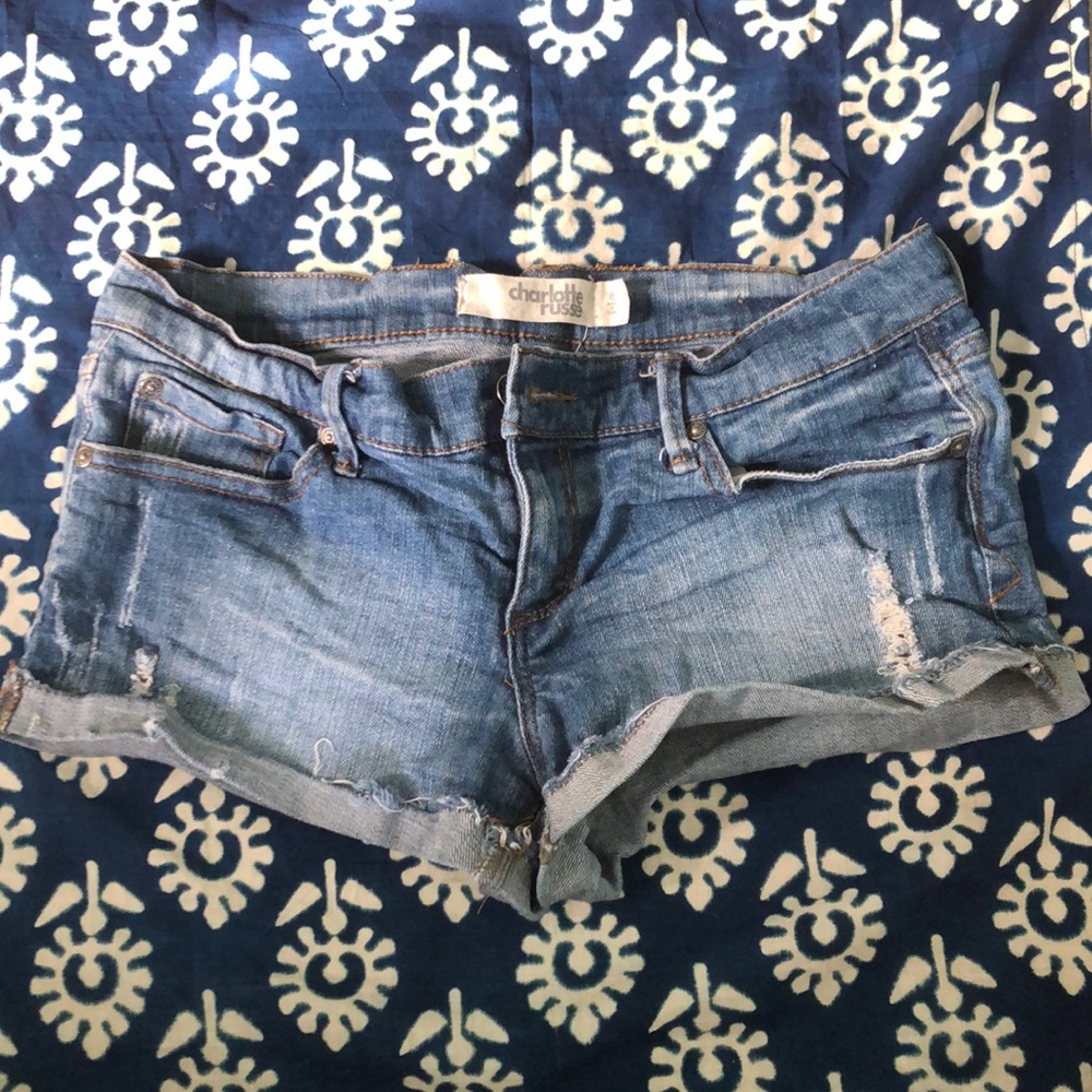 Charlotte Russe Jean Shorts